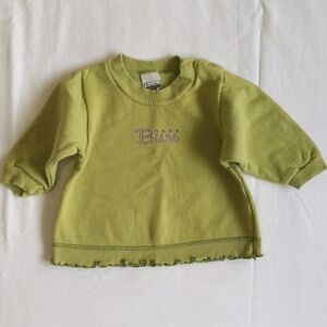 vintage 90s bum equipment green crewneck sweatshirt 6 months baby girl